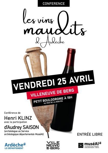 Affiche vins maudits