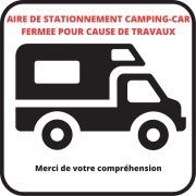 Fermeture aire de stationnement camping-car