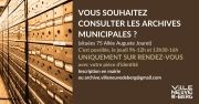 Archives municipales