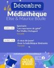 Programme de décembre à la médiathèque