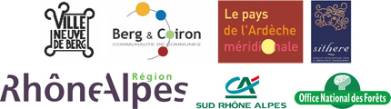 Logos des partenaires de la Forêt des Sens