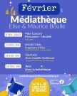 Programme de février à la médiathèque