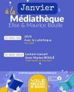 Programme de janvier à la médiathèque