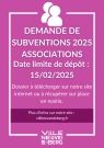 Demandes de subvention 2025